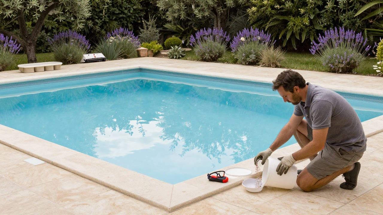Illustration du nombre de pH par mètre cube avec mesure précise