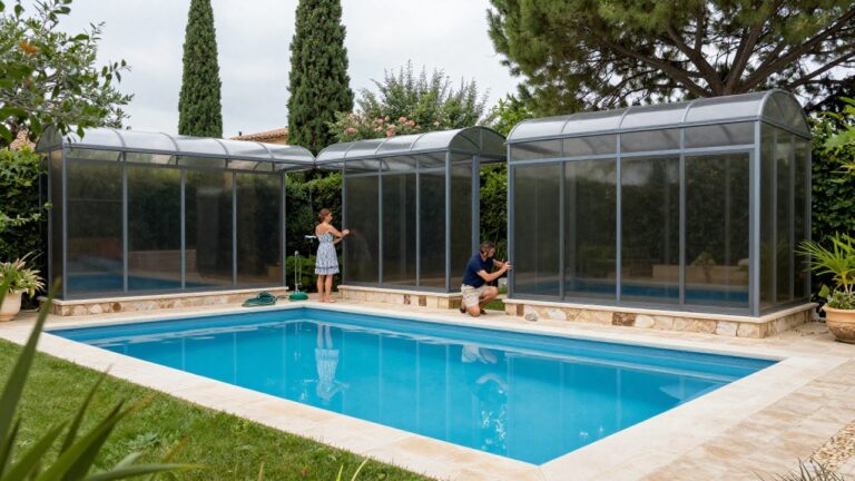 Différents types d’abris de piscine pour protéger et sécuriser l'étang
