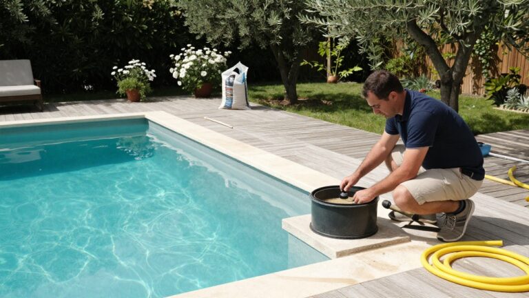 Tarif changement sable pour filtre piscine et coût de remplacement