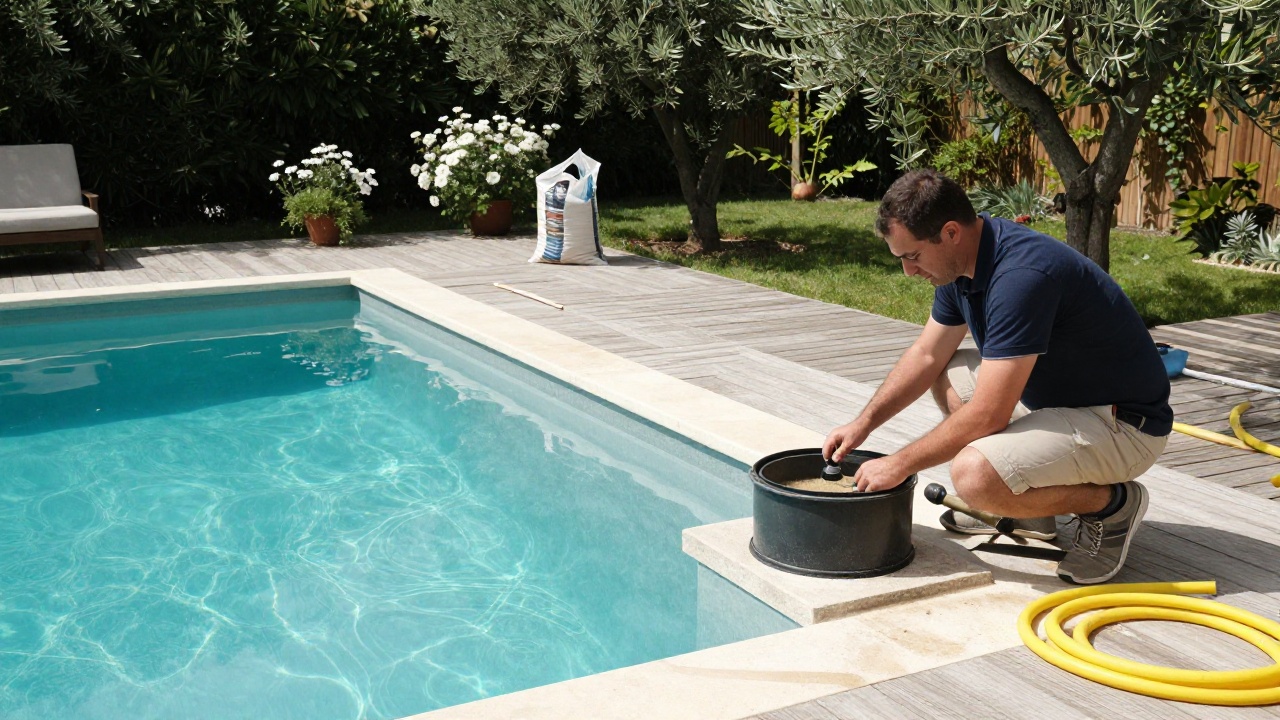 Tarif changement sable pour filtre piscine et coût de remplacement